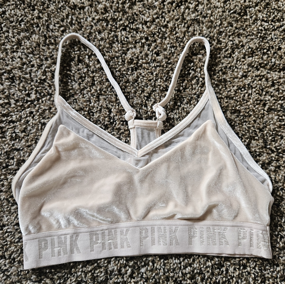PINK Victoria's Secret Cream Bralette